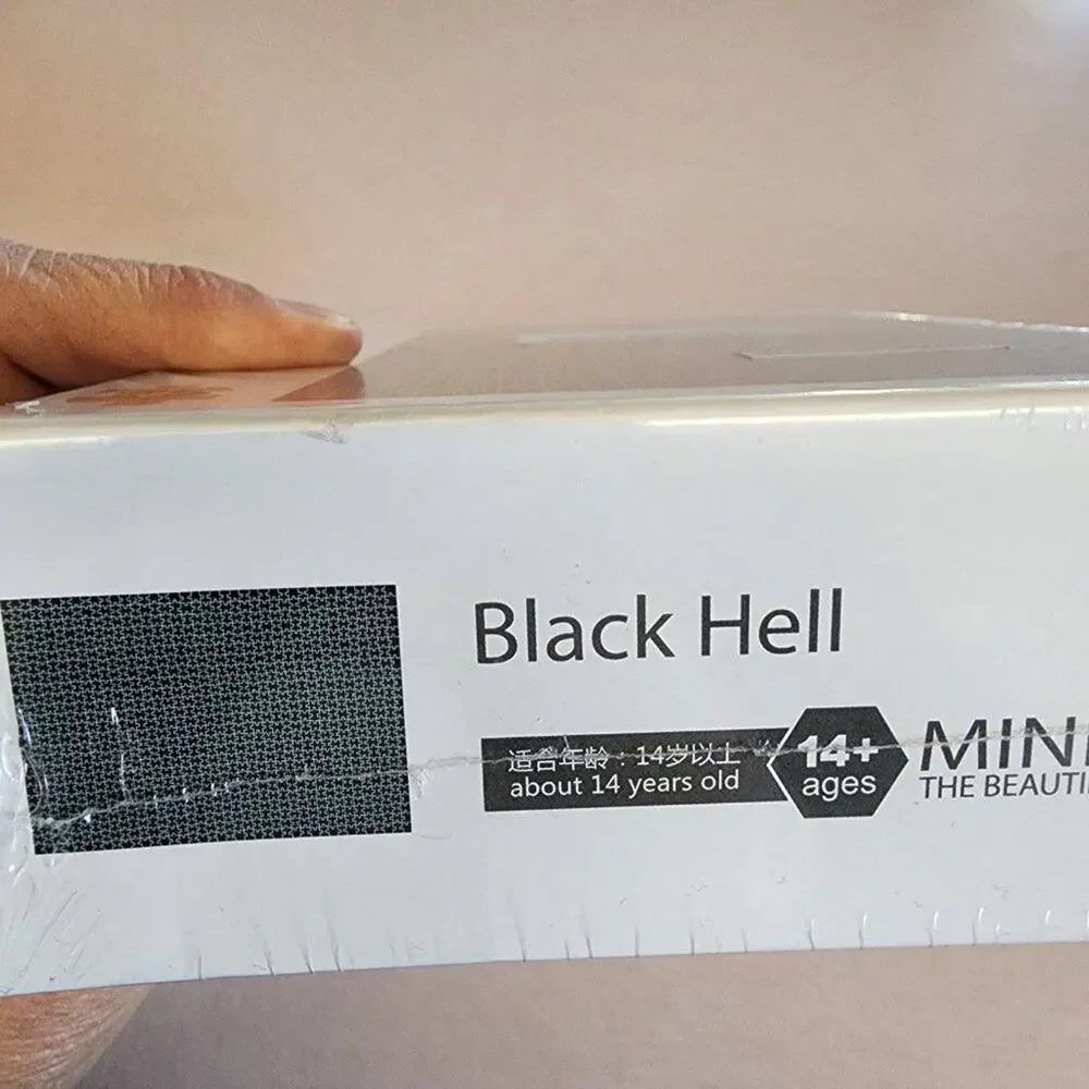 NEW Black H3LL mini puzzle 1000‎ piece all black ages 14+